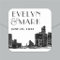 Detroit Skyline Art Deco Monogram Wedding