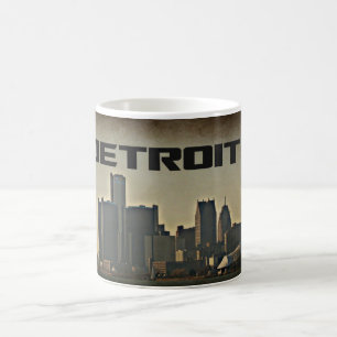 Detroit Skyline Coffee Mug