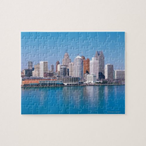 Detroit skyline jigsaw puzzle