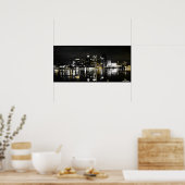 Detroit Skyline Poster | Zazzle