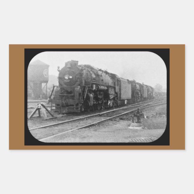 Detroit Terminal Railroad Locomotive Rectangular Sticker (Front)