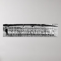 Detroit Tigers Panoramic Poster - MLB Wall Decor