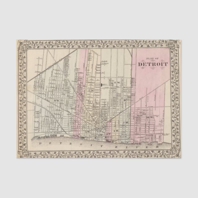 Detroit Tissue Paper (Front)