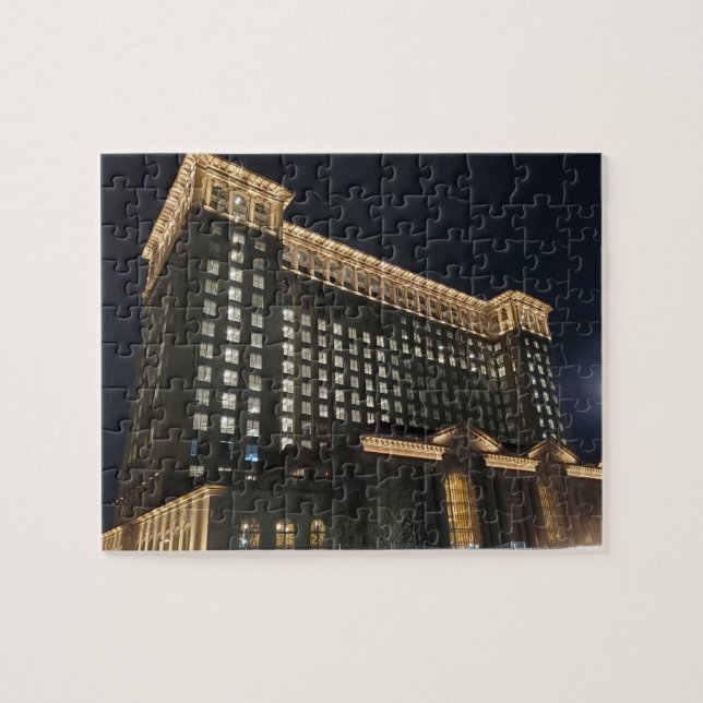Detroit Train Station Jigsaw Puzzle (Horizontal)