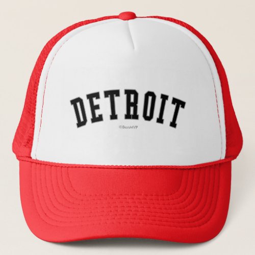 Detroit Trucker Hat