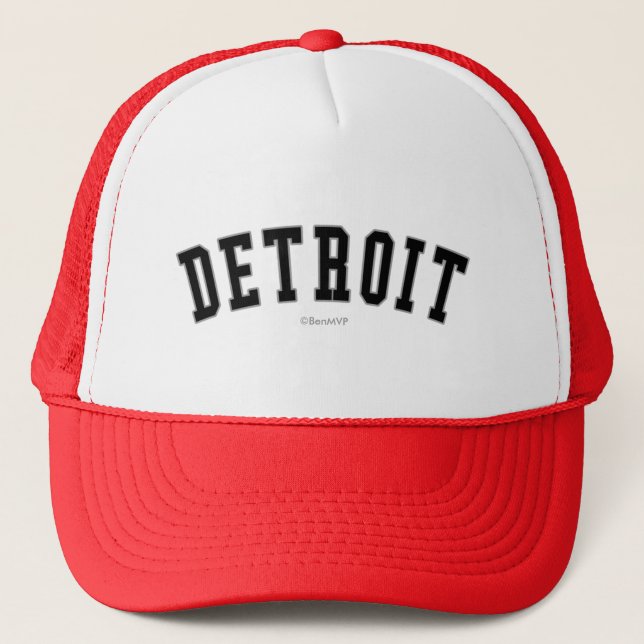 Detroit Trucker Hat (Front)