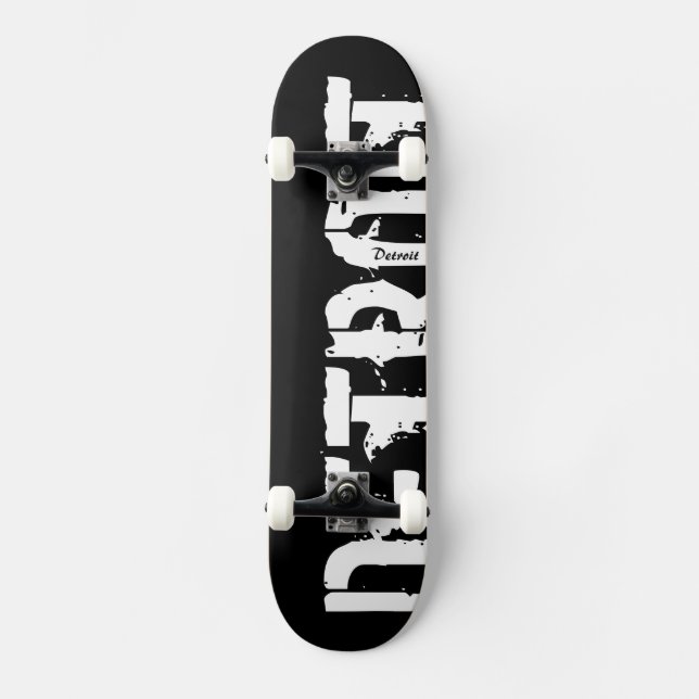 Detroit - Urban Style - Skateboard (Front)