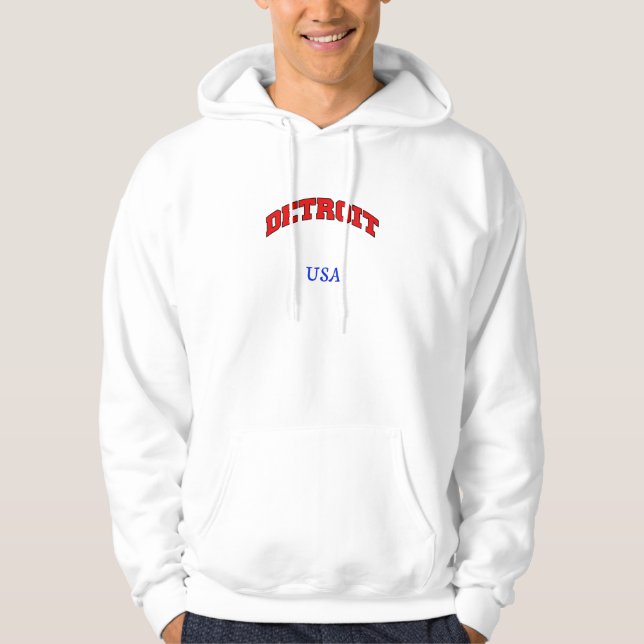 Detroit USA Hoodie (Front)