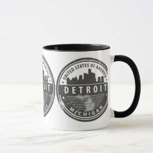 DETROIT USA MUG