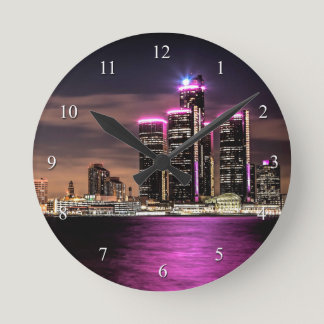 Detroit Wall Clock