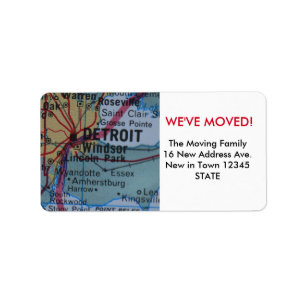 Detroit We've Moved label