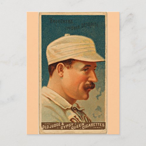 Detroit Wolverines 1888 Vintage Baseball Card