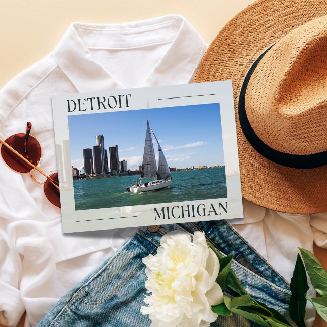 Detroit's Nautical Adventure Postcard (Detroit's Nautical Adventure Postcard)
