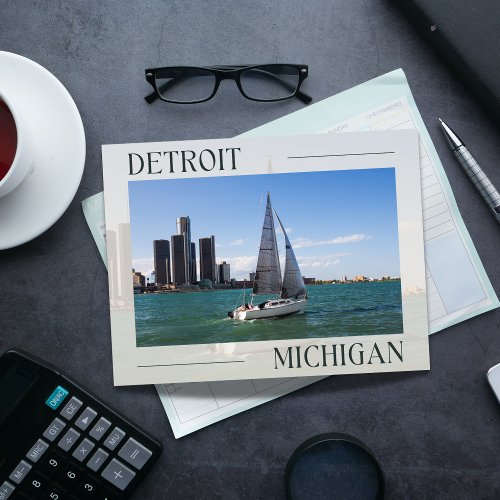 Detroits Nautical Adventure Postcard