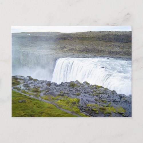 Dettifoss Iceland Postcard