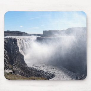 Dettifoss Waterfall in Vatnajokull NP - Iceland Mouse Pad
