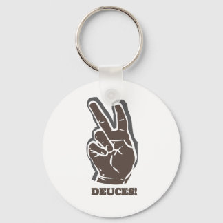 Deuces Keychain