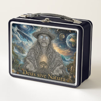 Deus Sive Natura Metal Lunch Box