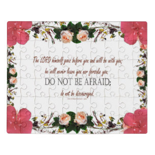 Deuteronomy 31:8, The LORD goes before you Puzzle