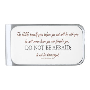 Deuteronomy 31:8, The LORD himself Money Clip