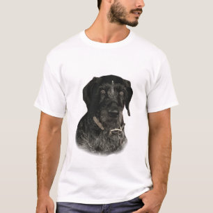 Deutsch Drahthaar, a fantastic pheasant and quail T-Shirt