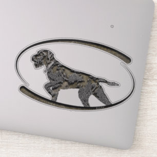 Deutsch Drahthaar , Best gun dog  Sticker