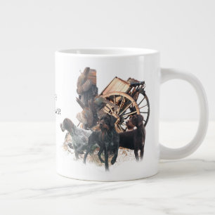 Deutsch Drahthaar Giant Coffee Mug