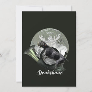 Deutsch Drahthaar Holiday Card