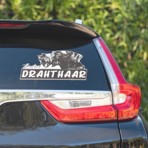 Deutsch Drahthaar Sticker