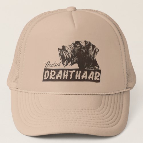 Deutsch Drahthaar  Trucker Hat