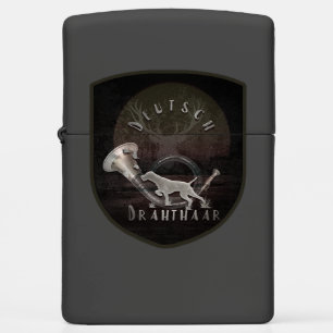 Deutsch Drahthaar Zippo Lighter
