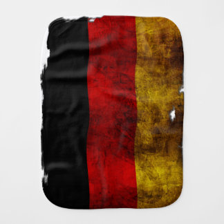 Deutsch Flagge - Vintage... Burp Cloth