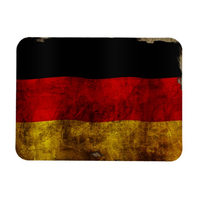 Deutsch Flagge - Vintage... Magnet (Horizontal)