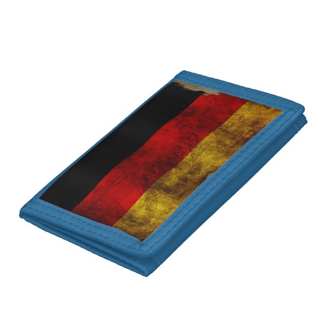 Deutsch Flagge - Vintage... Trifold Wallet (Bottom)