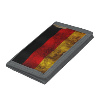 Deutsch Flagge - Vintage... Trifold Wallet