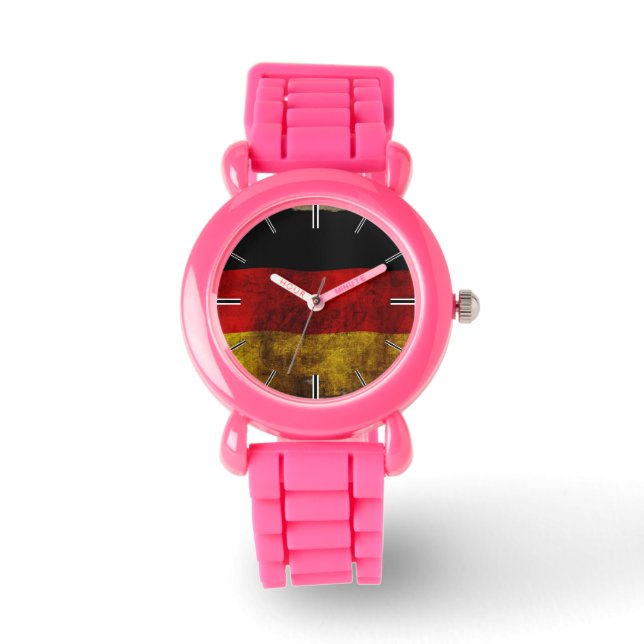 Deutsch Flagge - Vintage... Watch (Front)