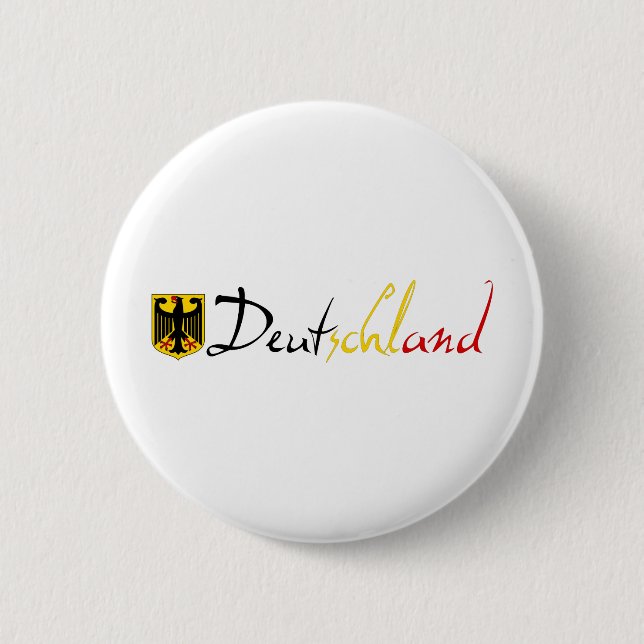 Deutschand Original designs! Pinback Button (Front)