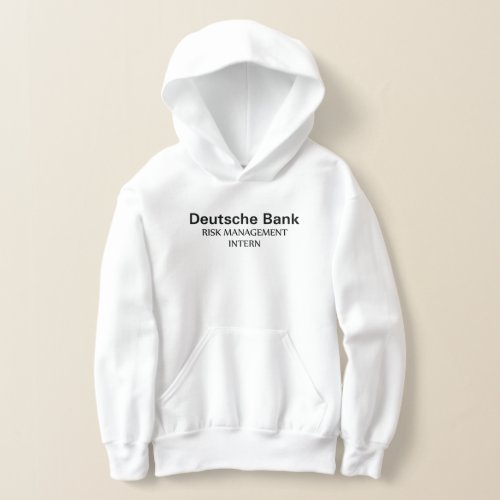 Deutsche Bank Risk Management Intern Boys Hoodie