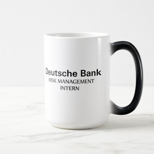 Deutsche Bank Risk Management Intern Magic Mug