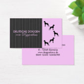 Deutsche Dogge Business Card (Desk)