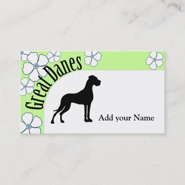 Deutsche Dogge Business Card (Front)