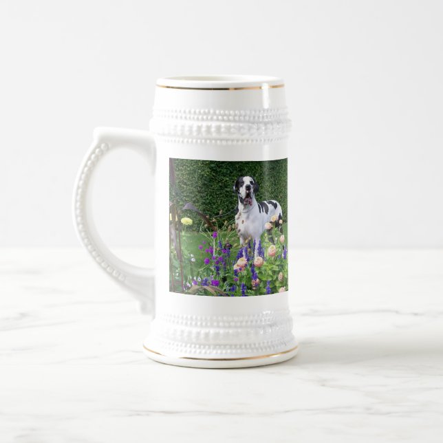 Deutsche Dogge, Great Dane, Dogs, Dogue Allemand Beer Stein (Left)