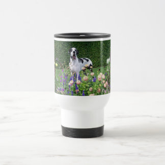 Deutsche Dogge, Great Dane, Dogs, Dogue Allemand Travel Mug
