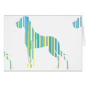 Deutsche Dogge Minimalistisch (Front Horizontal)