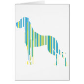 Deutsche Dogge Minimalistisch (Front)