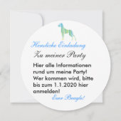 Deutsche Dogge Minimalistisch (Back)