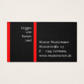 Deutsche Dogge Visitenkarte (Back)