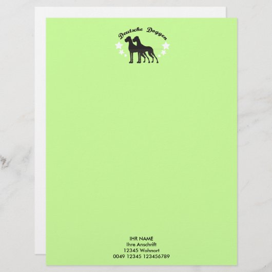 Deutsche Doggen (Front/Back)