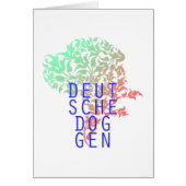 Deutsche Doggen Blatt Kopf (Front)