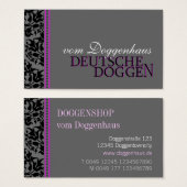 Deutsche Doggen blumig (Front & Back)